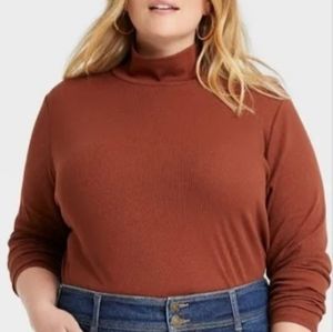 Ava and Viv Tan Sweater sz X